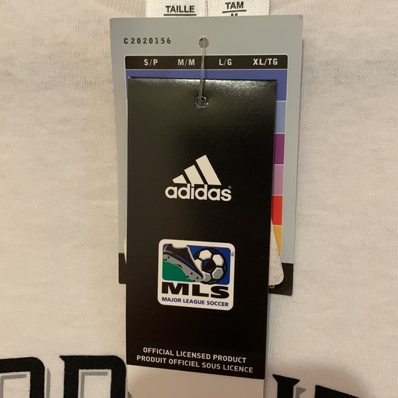 [NWT] White TFC Adidas Youth Home Tee | Size: Youth M - Picture 7 of 8